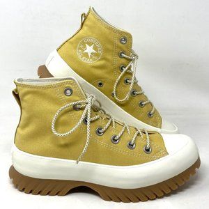 Converse Lugged 2.0 Utility Women's Sneakers High Trailhead Gold Canvas A03500C